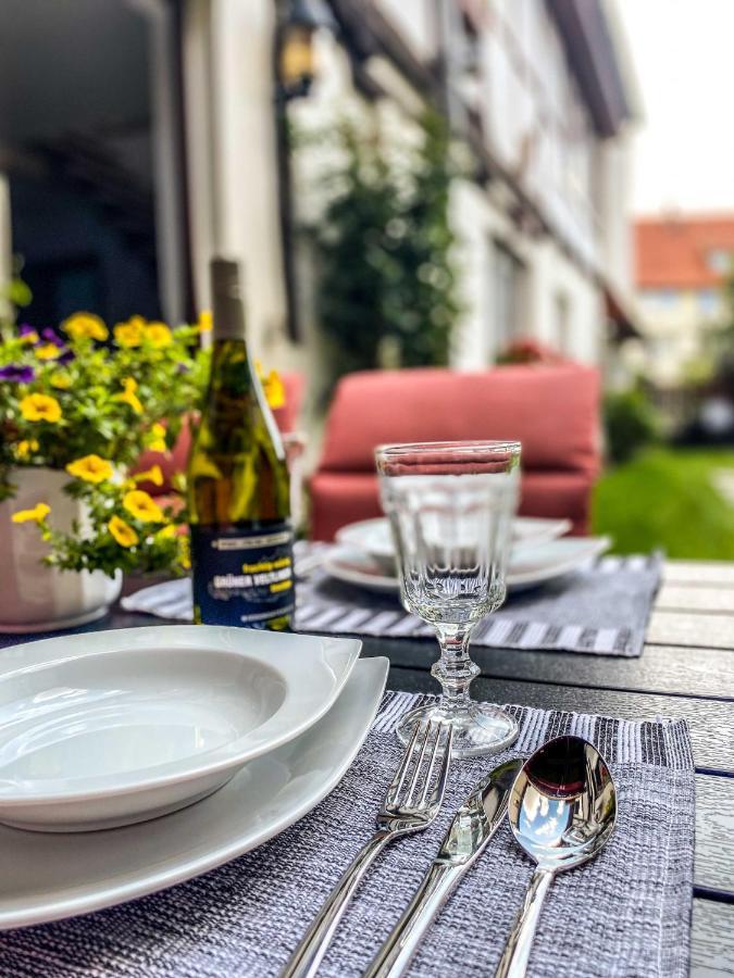 Am Mathildenbrunnen Gross Leilighet Quedlinburg Eksteriør bilde