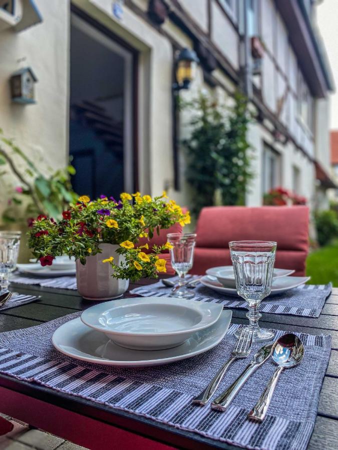 Am Mathildenbrunnen Gross Leilighet Quedlinburg Eksteriør bilde